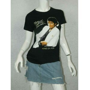 Micheal Jackson‎ King Pop T-Shirt Graphic Tee Sz M